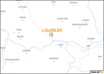 map of Liujiacun