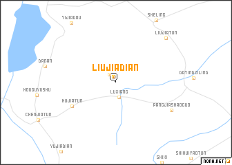 map of Liujiadian