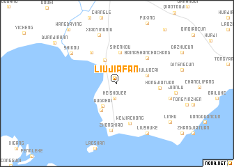 map of Liujiafan