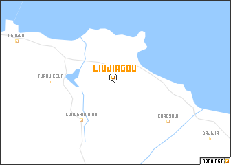 map of Liujiagou