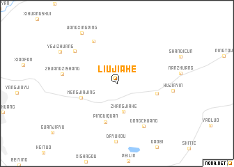 map of Liujiahe
