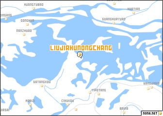 map of Liujiahunongchang