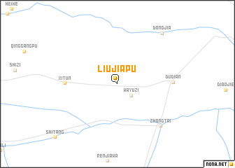 map of Liujiapu