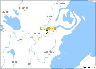 map of Liujiapu