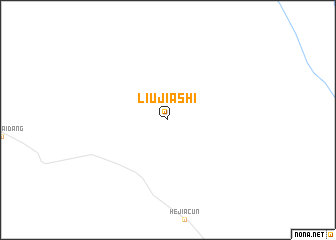 map of Liujiashi