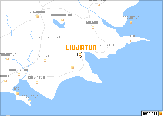 map of Liujiatun