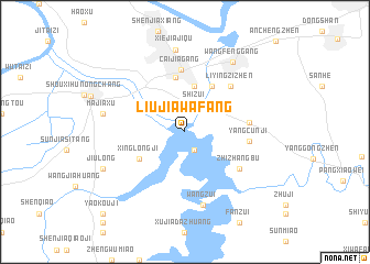 map of Liujiawafang