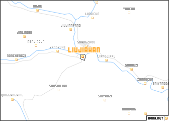 map of Liujiawan