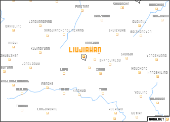 map of Liujiawan