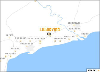 map of Liujiaying