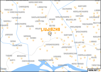 map of Liujiazha