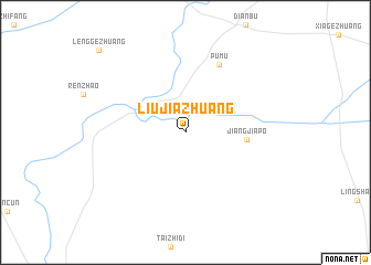 map of Liujiazhuang