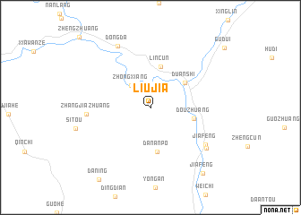 map of Liujia