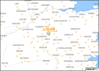 map of Liujia