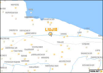 map of Liujia