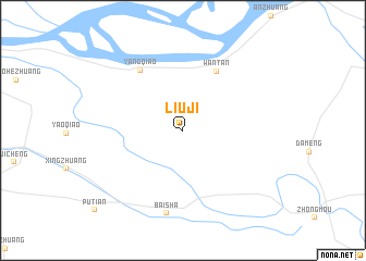 map of Liuji