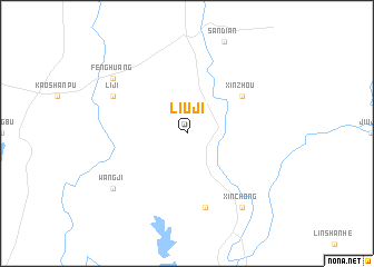 map of Liuji