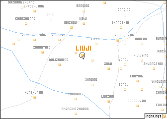 map of Liuji