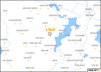 map of Liuji