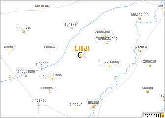 map of Liuji