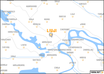 map of Liuji