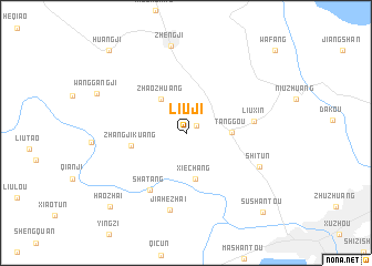 map of Liuji