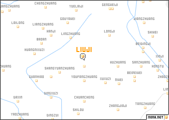 map of Liuji
