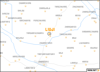 map of Liuji