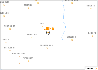 map of Liuke