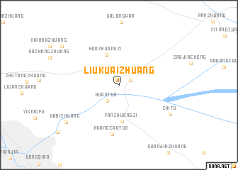 map of Liukuaizhuang