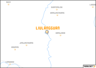 map of Liulangguan