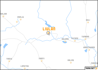 map of Liulan