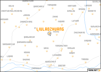 map of Liulaozhuang