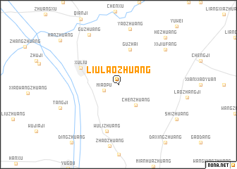 map of Liulaozhuang