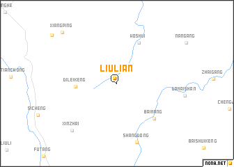 map of Liulian