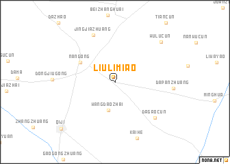 map of Liulimiao