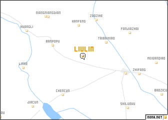 map of Liulin