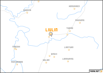 map of Liulin