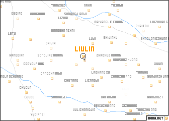 map of Liulin