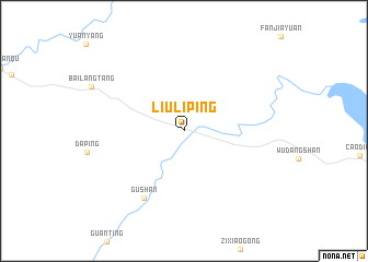 map of Liuliping