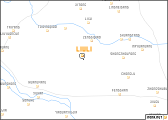 map of Liuli