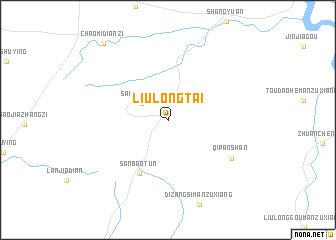 map of Liulongtai