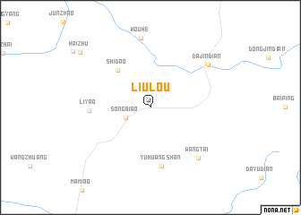 map of Liulou