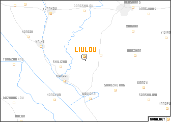 map of Liulou