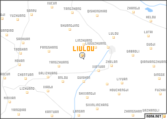 map of Liulou