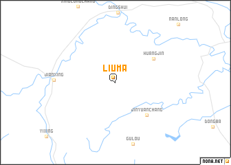 map of Liuma