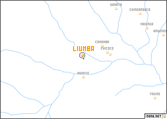 map of Liumba
