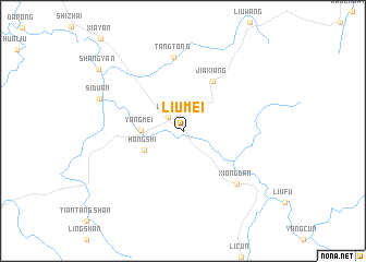 map of Liumei