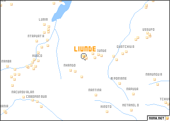 map of Liunde