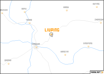 map of Liuping